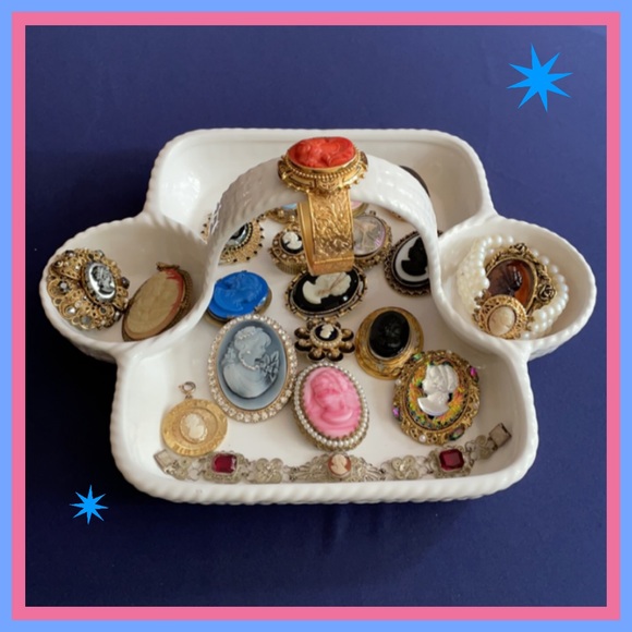 Made in Portugal Other - WHITE PORCELAIN SECTIONED DISH